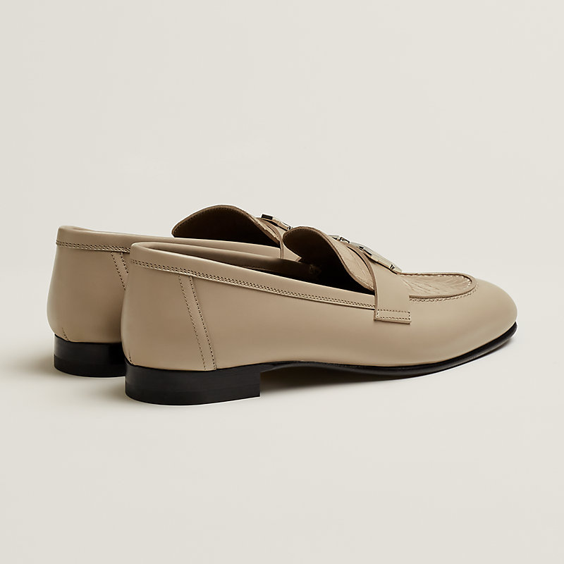 【洗練されたデザイン】HERMES★Mocassins Paris ゴートスエード Paris loafer | Hermès Canada